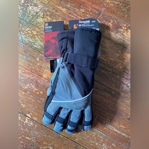 Thinsulate Swiss Tech Black Ski Gloves S/M